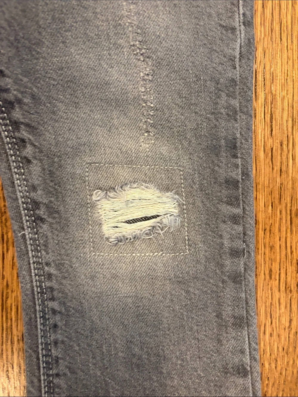 Toddler Boys Old Navy Gray Distressed Jeans